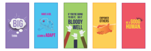 Dentalife Australia Company Values. | Poster Design by Javelin Studio