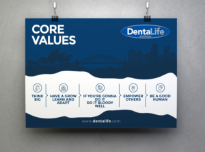 Poster Design by colourstreak for Dentalife Australia Pty Ltd | Design: #27198397