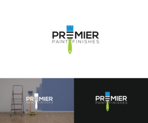 Premier Paint Finishes | Logo Design by Iris 3