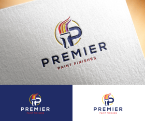Premier Paint Finishes | Logo Design by step forward 2