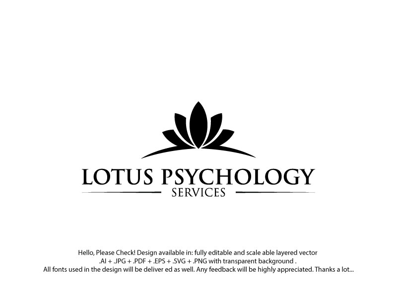 Logo Design by MagicMan 3 for Lotus Psychology Services | Design #27160707