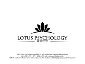 Lotus Psychology Services | Logo Design by MagicMan 3