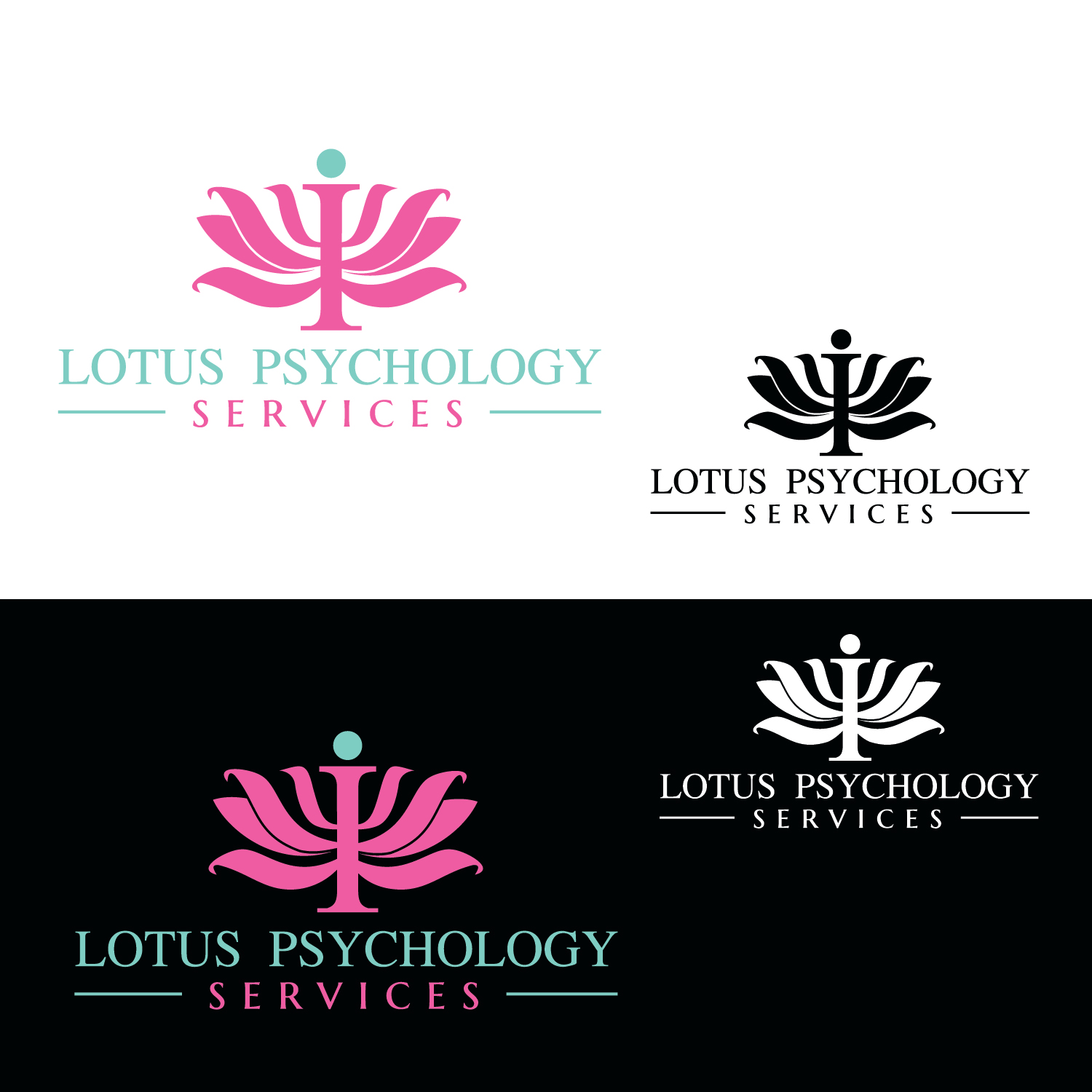 Logo Design by emptyboxgraphics for Lotus Psychology Services | Design #27159903