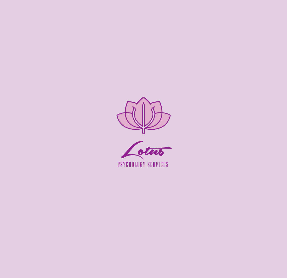 Logo Design by Bling Connect Ink for Lotus Psychology Services | Design #27160636