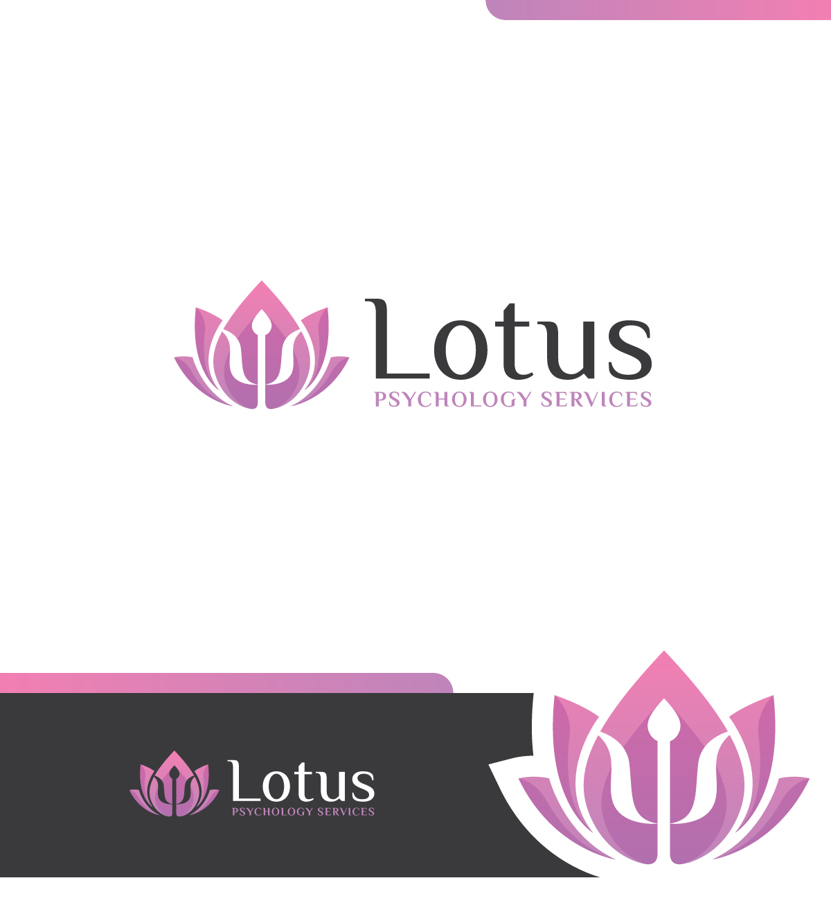 Logo Design by ecorokerz for Lotus Psychology Services | Design #27159333