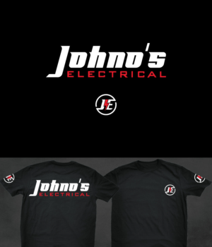 Diseño de Camiseta por SpaGGy para Johnos Electrical | Diseño: #27159361