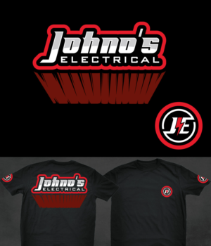 Diseño de Camiseta por SpaGGy para Johnos Electrical | Diseño: #27163688