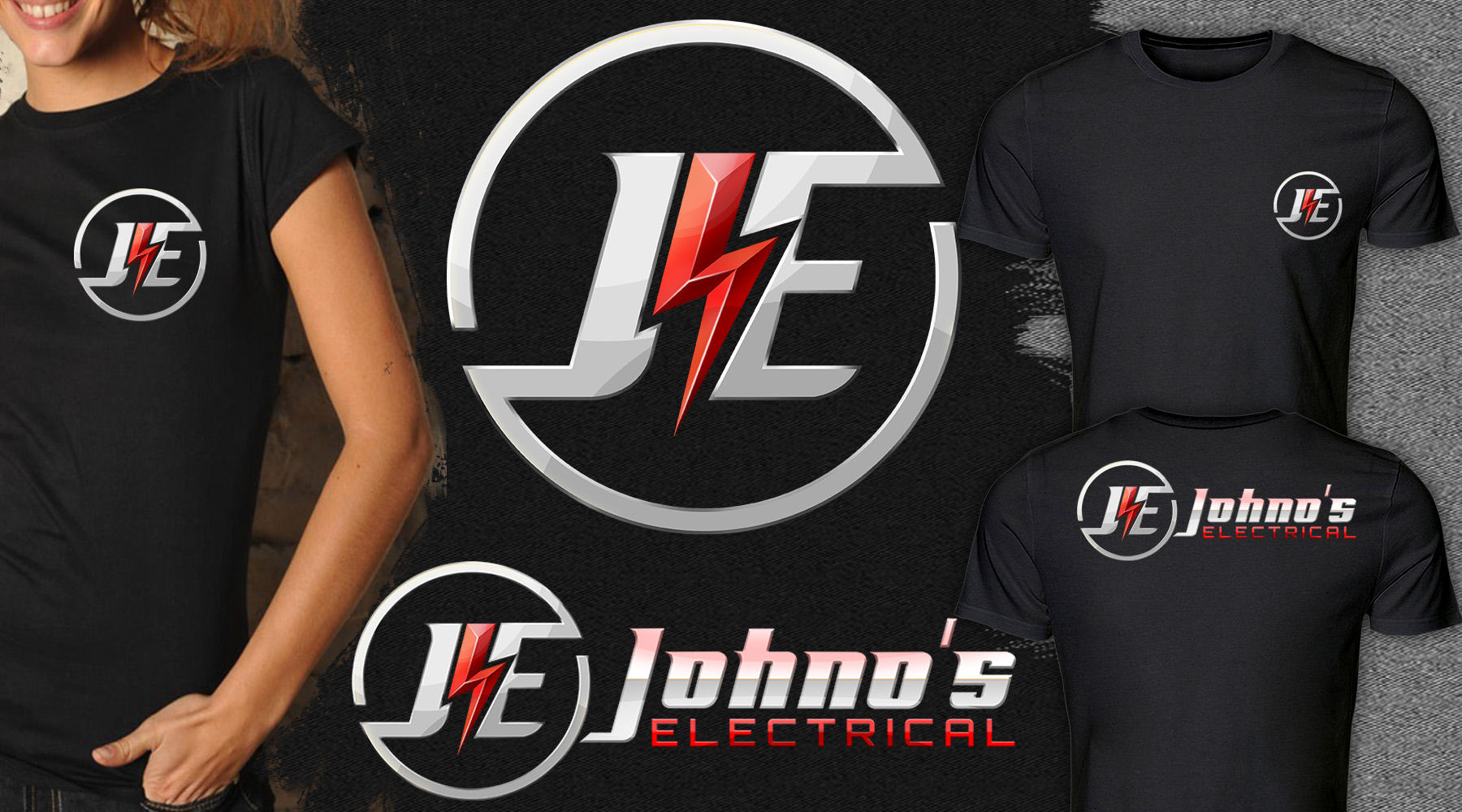 Diseño de Camiseta por Falih A para Johnos Electrical | Diseño #27160778