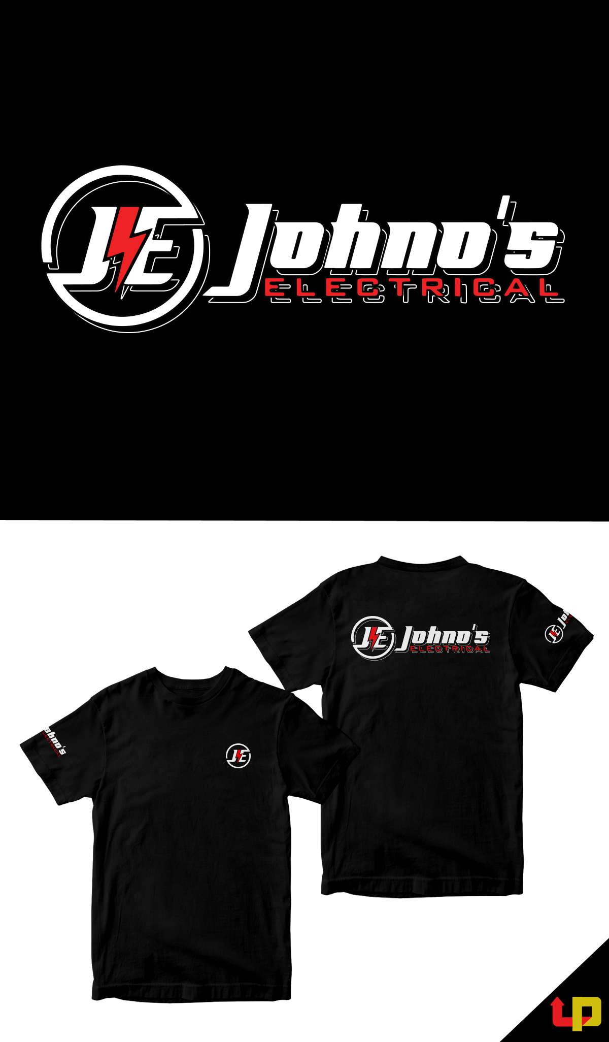 T-shirt Design by Uprinteez for Johnos Electrical | Design #27162078