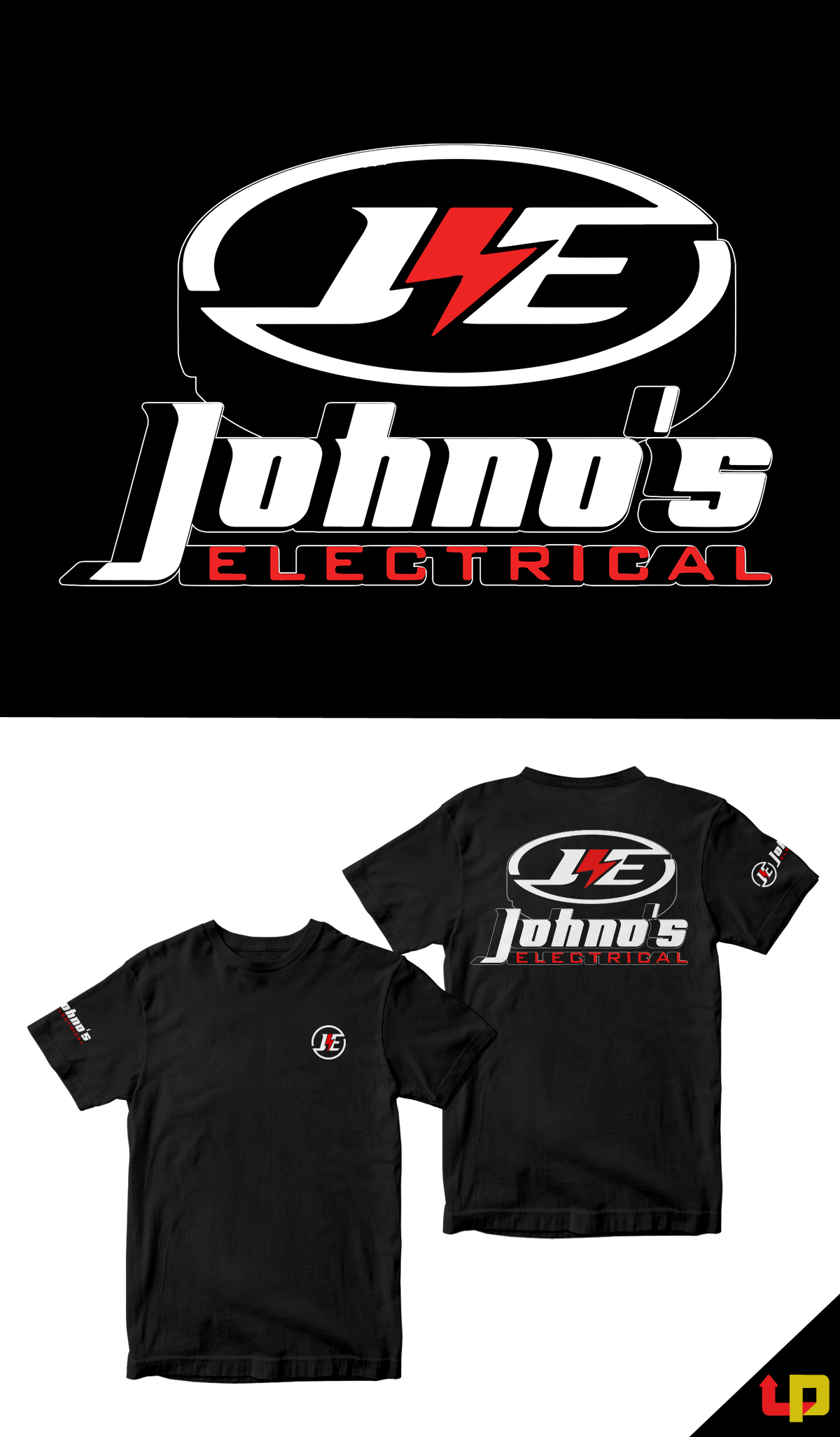 Diseño de Camiseta por Uprinteez para Johnos Electrical | Diseño #27162117
