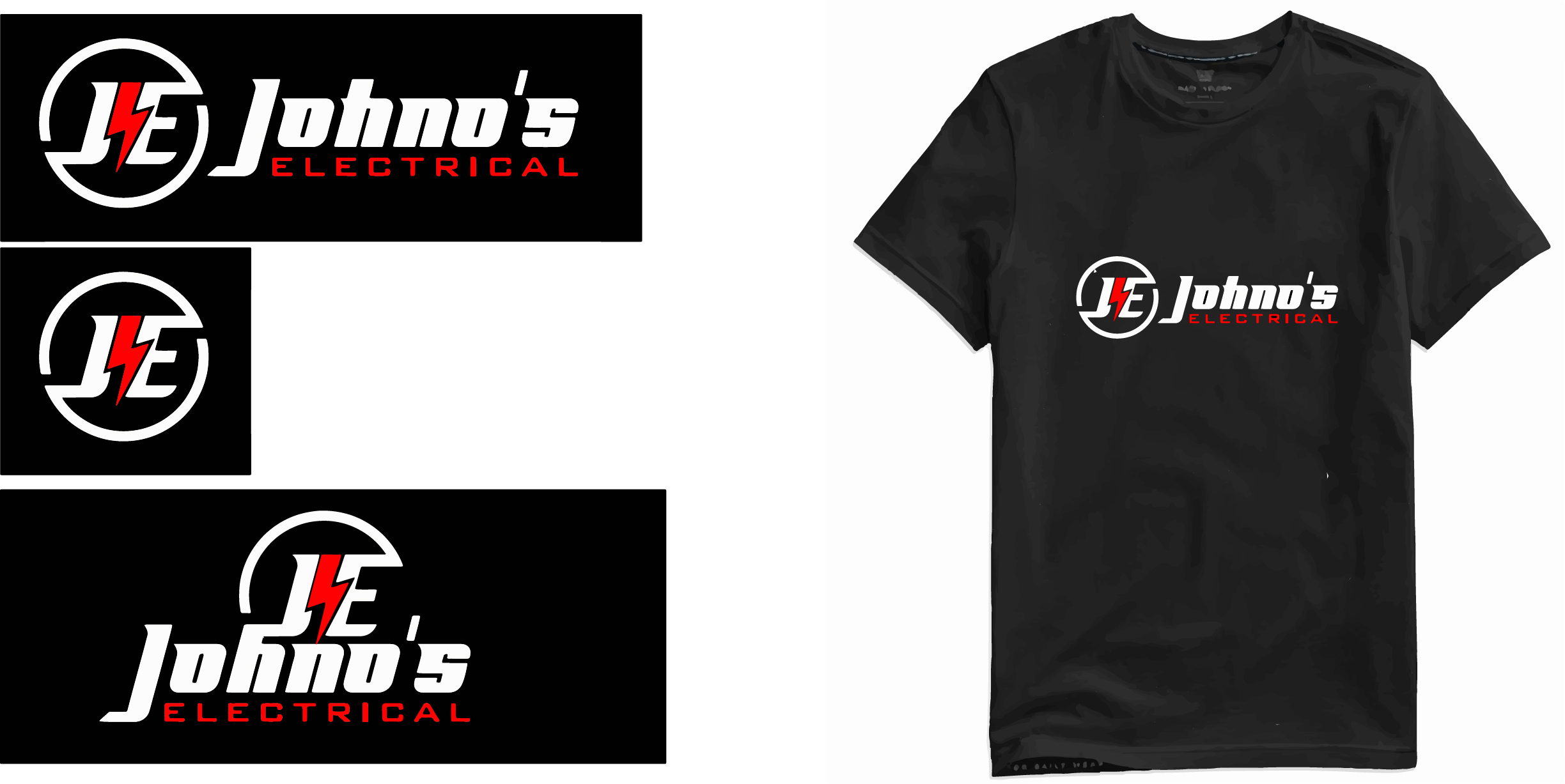 Diseño de Camiseta por Mahder para Johnos Electrical | Diseño #27161128