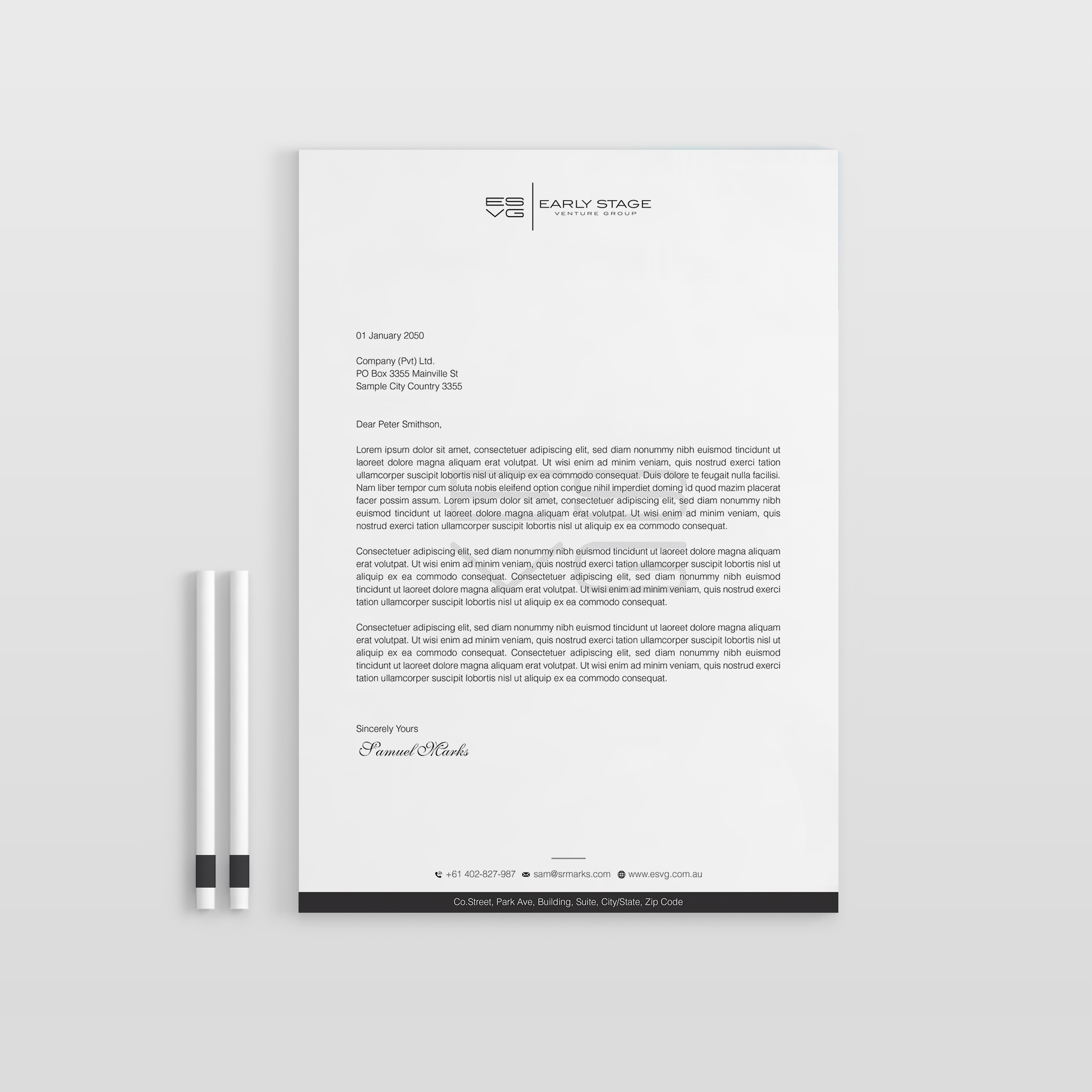 Stationery Design by OxonoArt for this project | Design #27173522