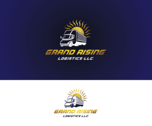 GRAND RISING LOGISTICS LLC. | Logo Design by Iris 3