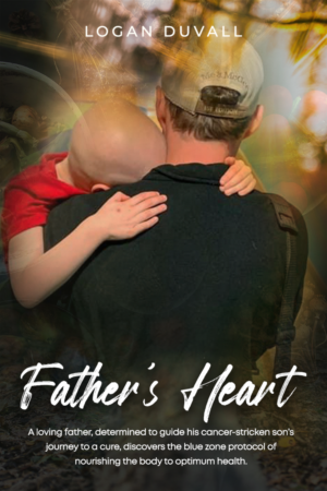 Father’s Heart - Childhood Cancer Journey | Design de Couverture de Livre par BMSA