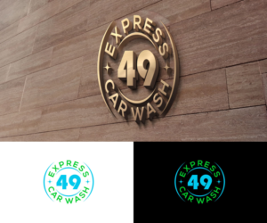 49 Express Car Wash | Logo Design by Iris 3