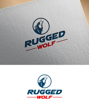 Rugged wolf | Logo Design by Mr Line @rt