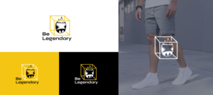 "Be legendary" is the brand name, the motta of the brand is "Shoot for the Stars, land on the moon"   | Logo-Design von lnb...