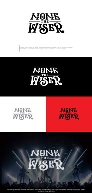 None the Wiser  | Logo Design by Kim Ji