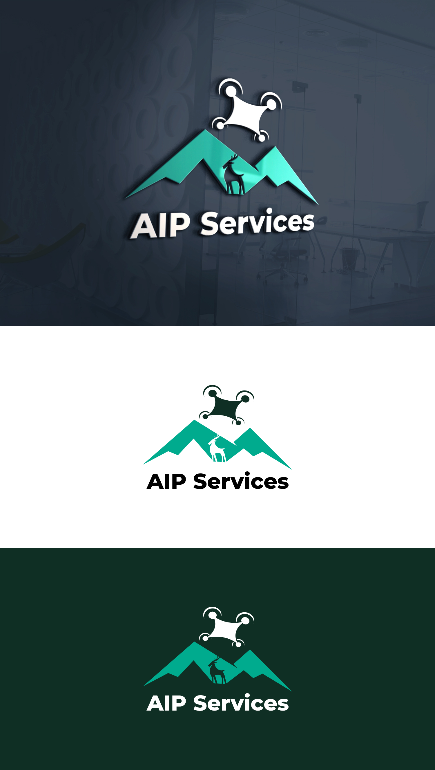 Diseño de Logo por Omee para AIP Services | Diseño #27191684