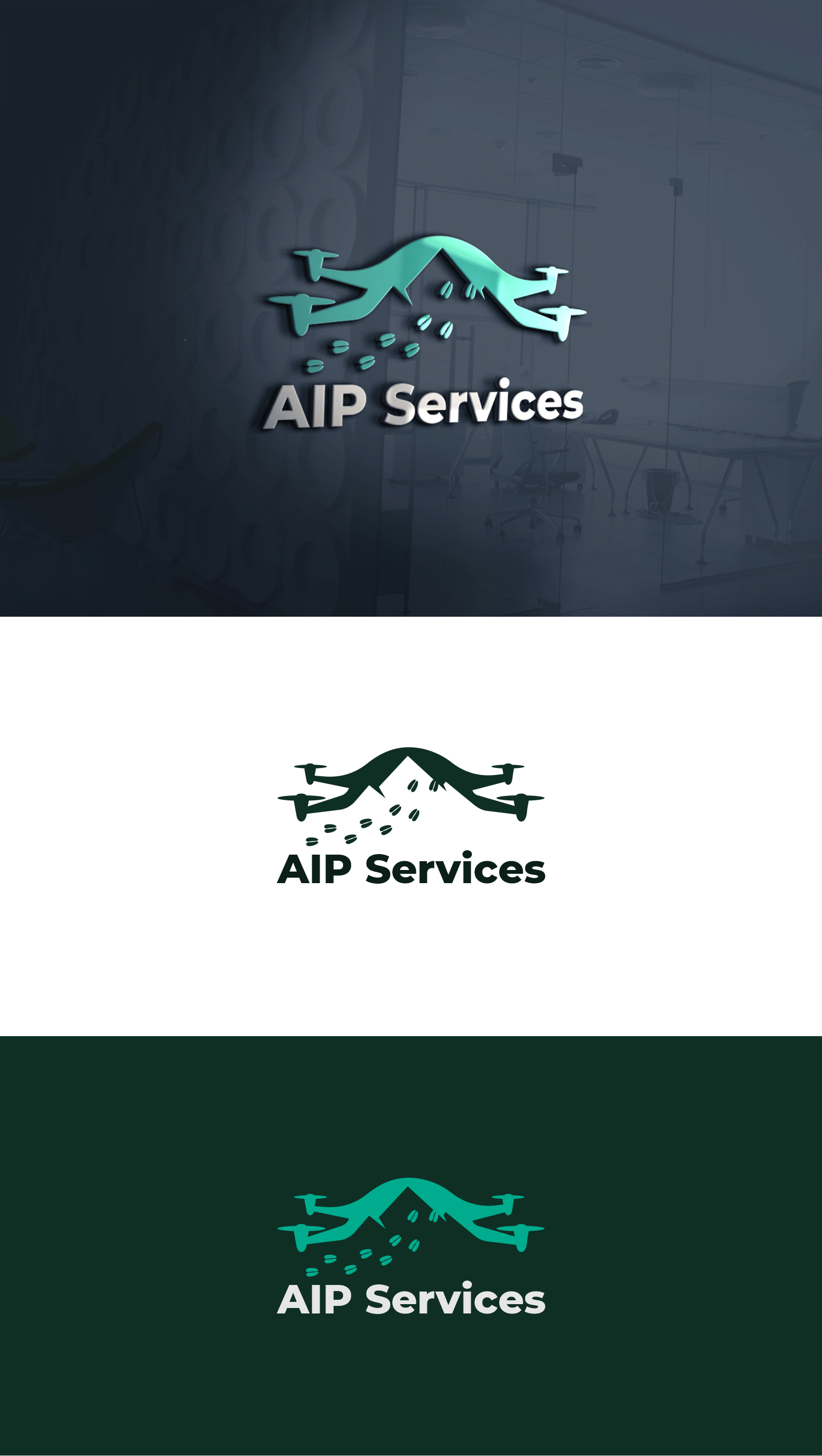 Logo Design by Omee for AIP Services | Design #27200889