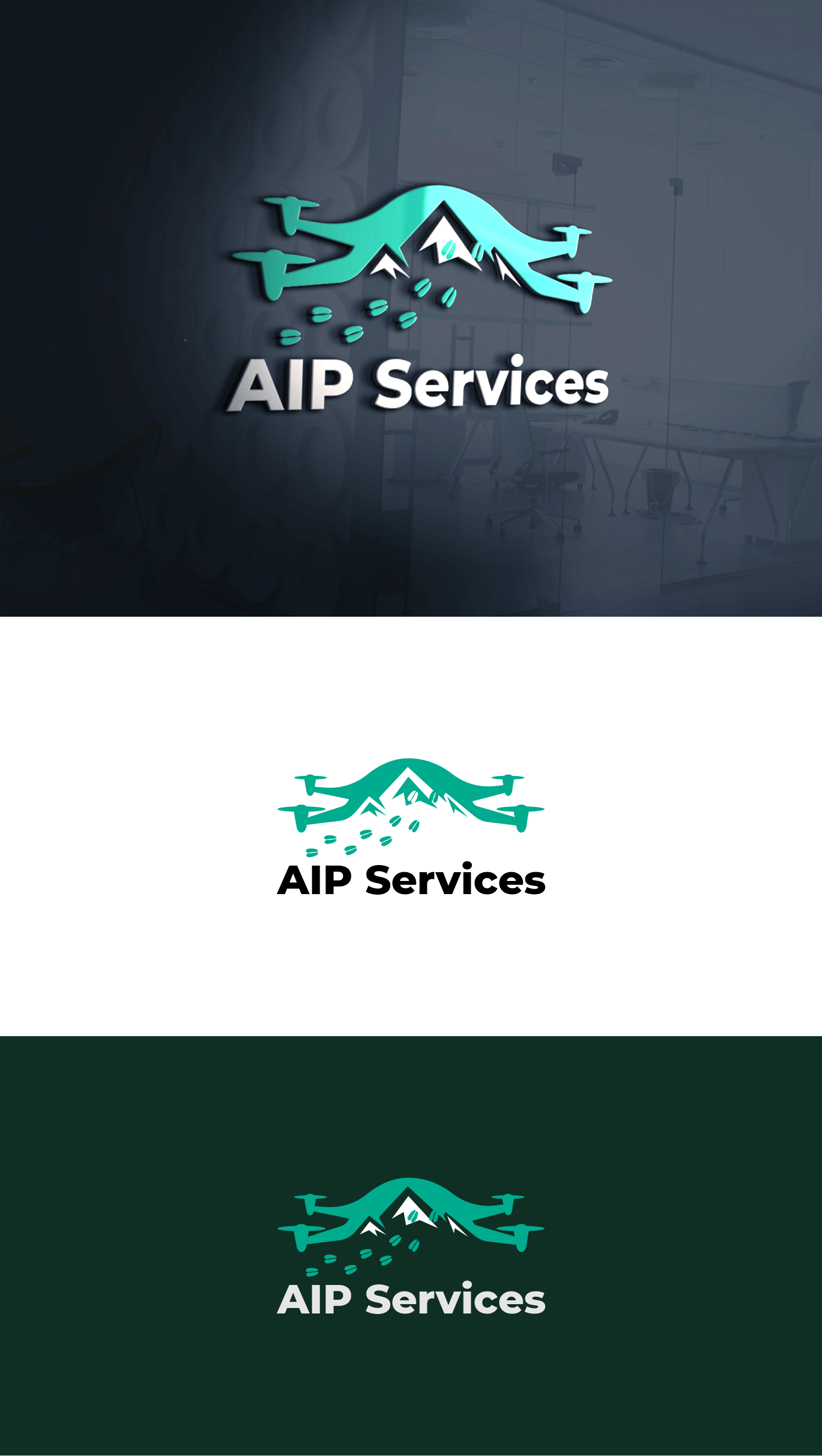 Diseño de Logo por Omee para AIP Services | Diseño #27200890