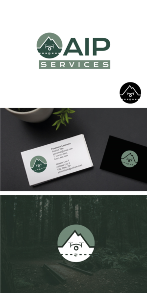 AIP Services | Logo Design by AbhishekkM'24