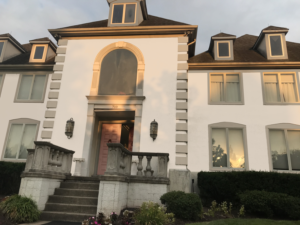 Color scheme for the exterior of a house