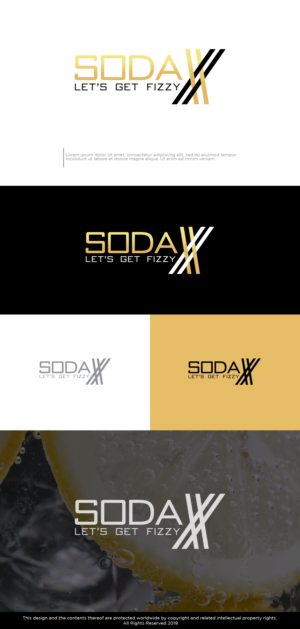Soda-X | Logo Design by Kim Ji
