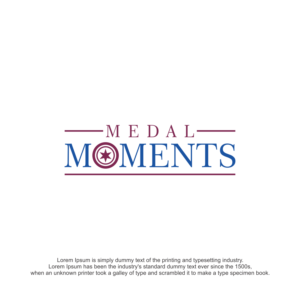 Logo Design by I Design12 for Medal Moments | Design: #27184850