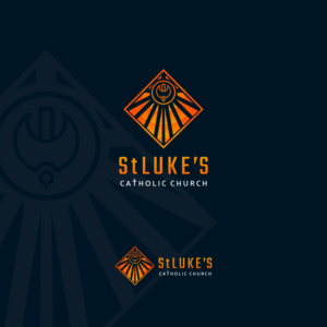St Luke's Catholic Church | Logo Design by Farqaleit™