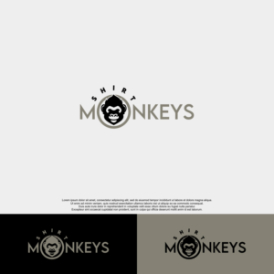 Shirt Monkeys | Logo Design by siti MWDesign