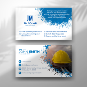Business Card Design by MeetanshiInc