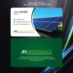 Business Card Design by Expert Designer for this project | Design #27172682