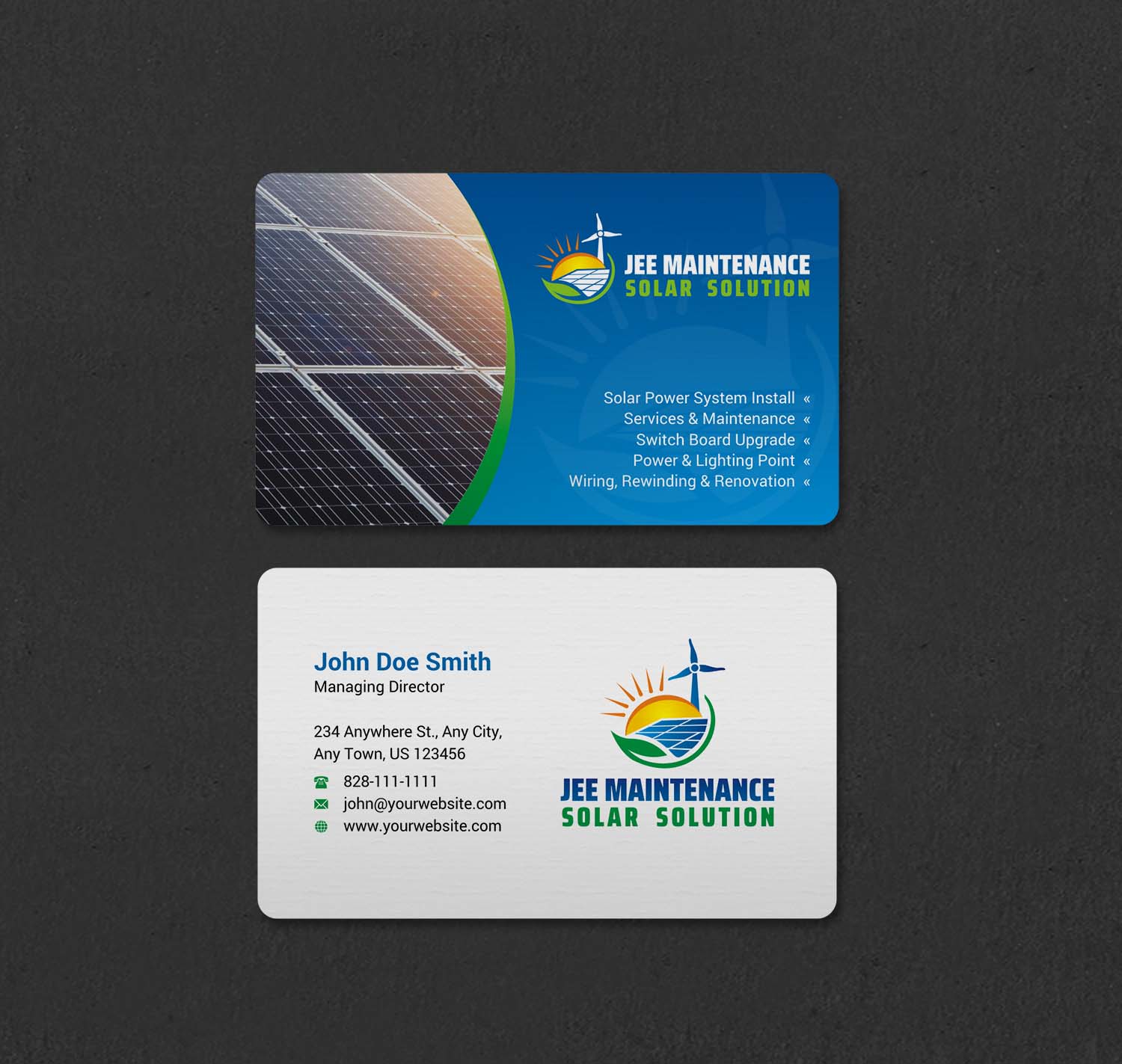 Business Card Design by INDIAN_Ashok for this project | Design #27182011