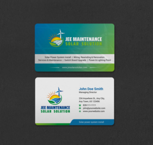 Business Card Design by INDIAN_Ashok for this project | Design: #27182026