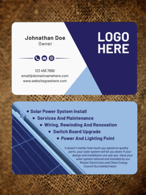 Business Card Design by JK18 for this project | Design: #27177072