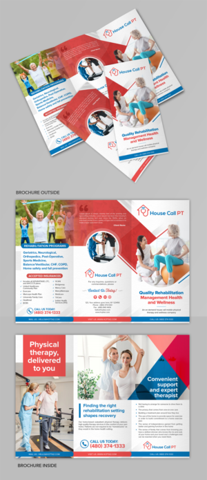 House. Call PT Tri-Fold | Diseño de Flyer por SAI DESIGNS