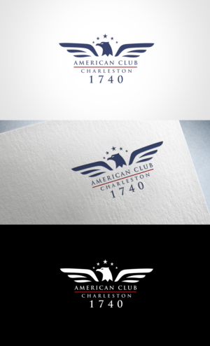"1740" and/or "ACC" and/or American Club Charleston | Logo Design by Taya Bright