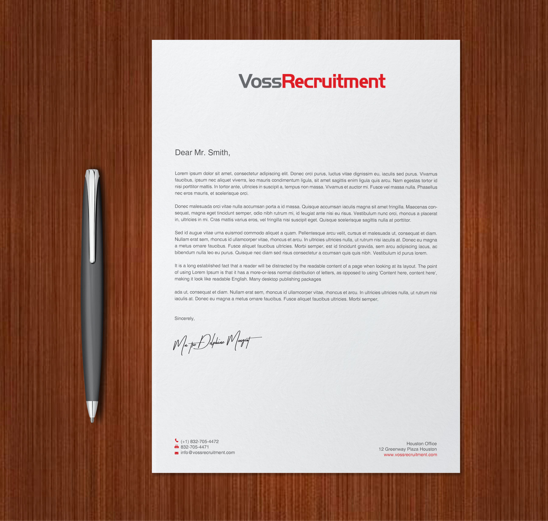 Letterhead Design by chandrayaan.creative for this project | Design #27167750