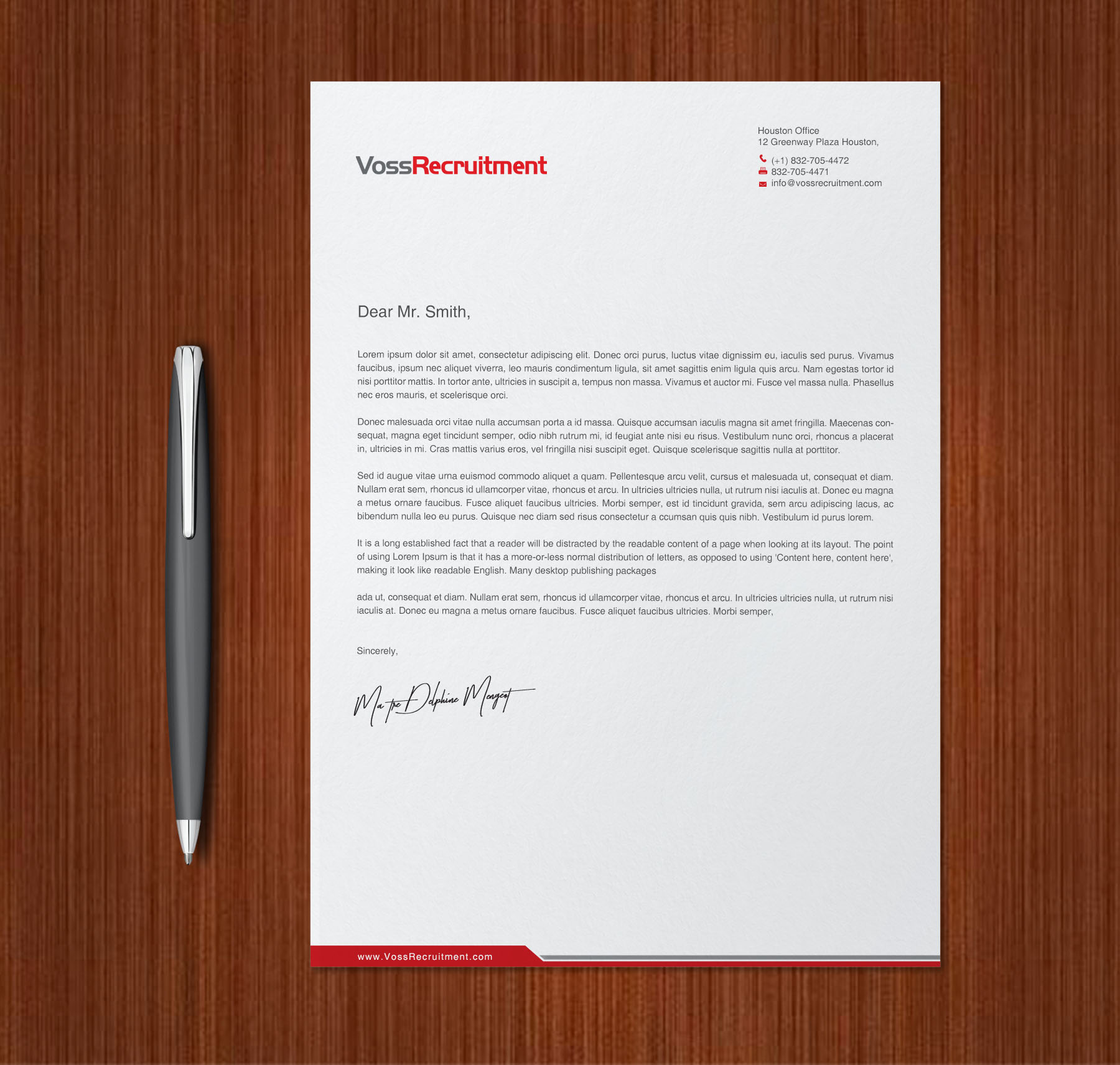 Letterhead Design by chandrayaan.creative for this project | Design #27167756