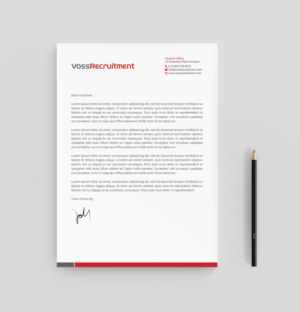 Recruitment Agency in Texas, needs a stand out header letter | Design En-Tête par R.design