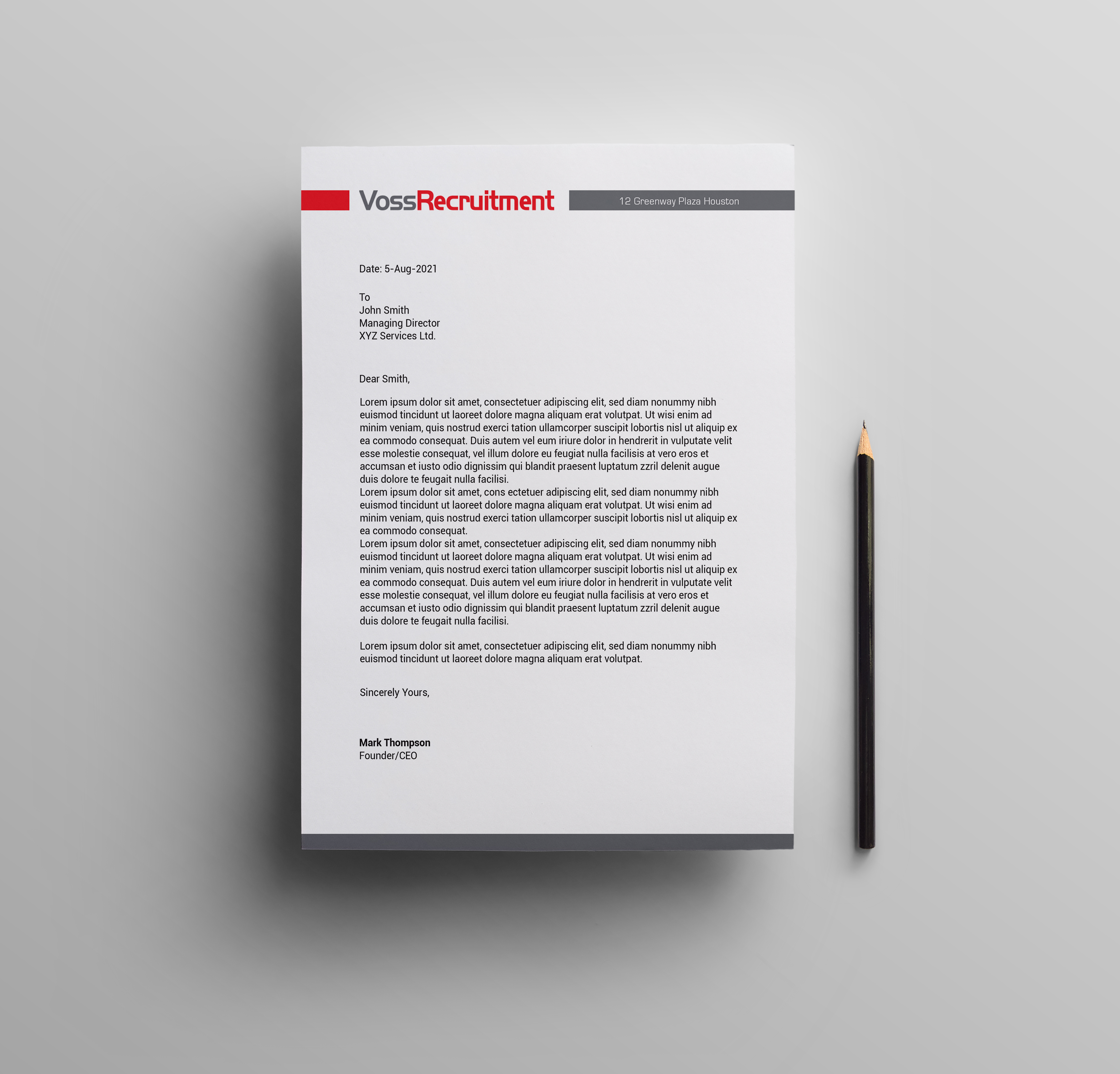 Letterhead Design by Bold Pixels for this project | Design #27166440