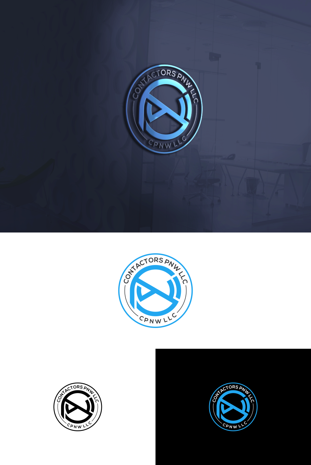 Logo Design by pratama design for CONTRACTORS PNW LLC | Design: #27166535