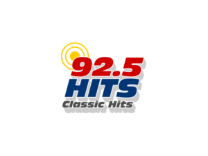 92.5 HITS (Optional Sub Text: Classic Hits) | Logo Design by BNdesigner
