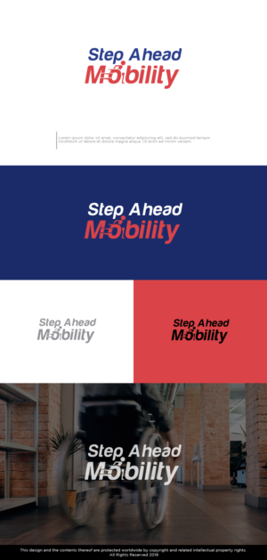 Step Ahead Mobility | Diseño de Logo por Kim Ji