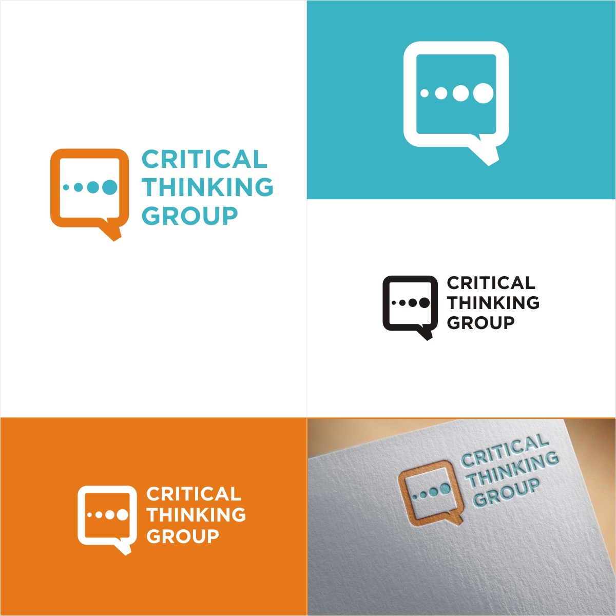 Logo Design by creative Sujsa for Critical Thinking Group  | Design #27170289