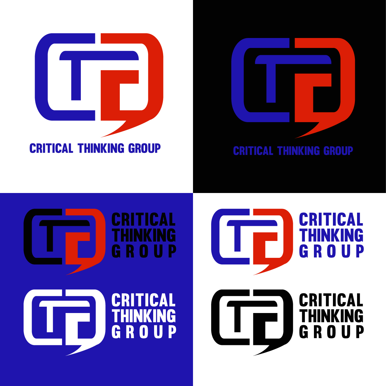 Logo Design by Indra Mahendra for Critical Thinking Group  | Design #27186421