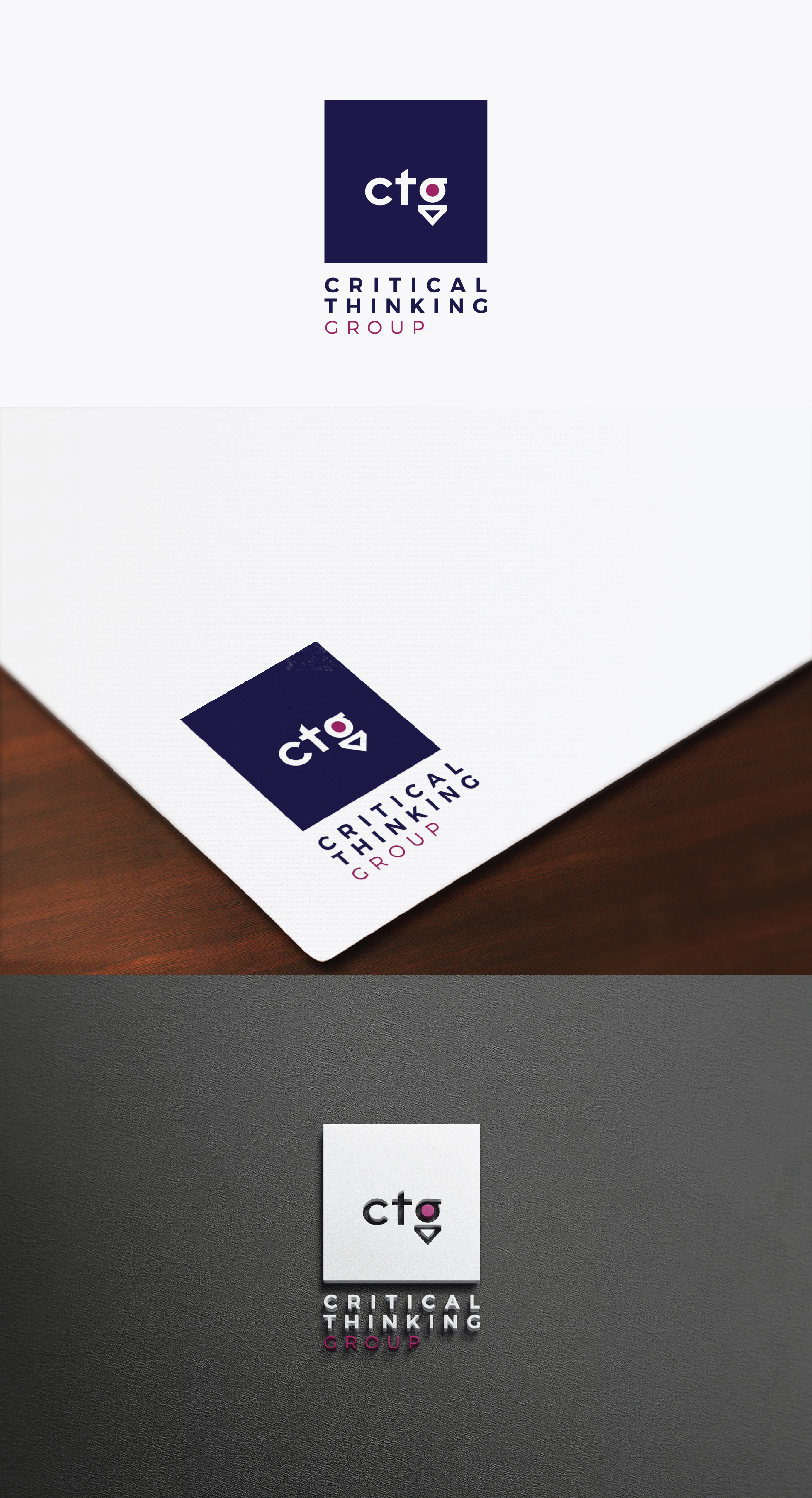 Logo Design by IMilenovic for Critical Thinking Group  | Design #27169431