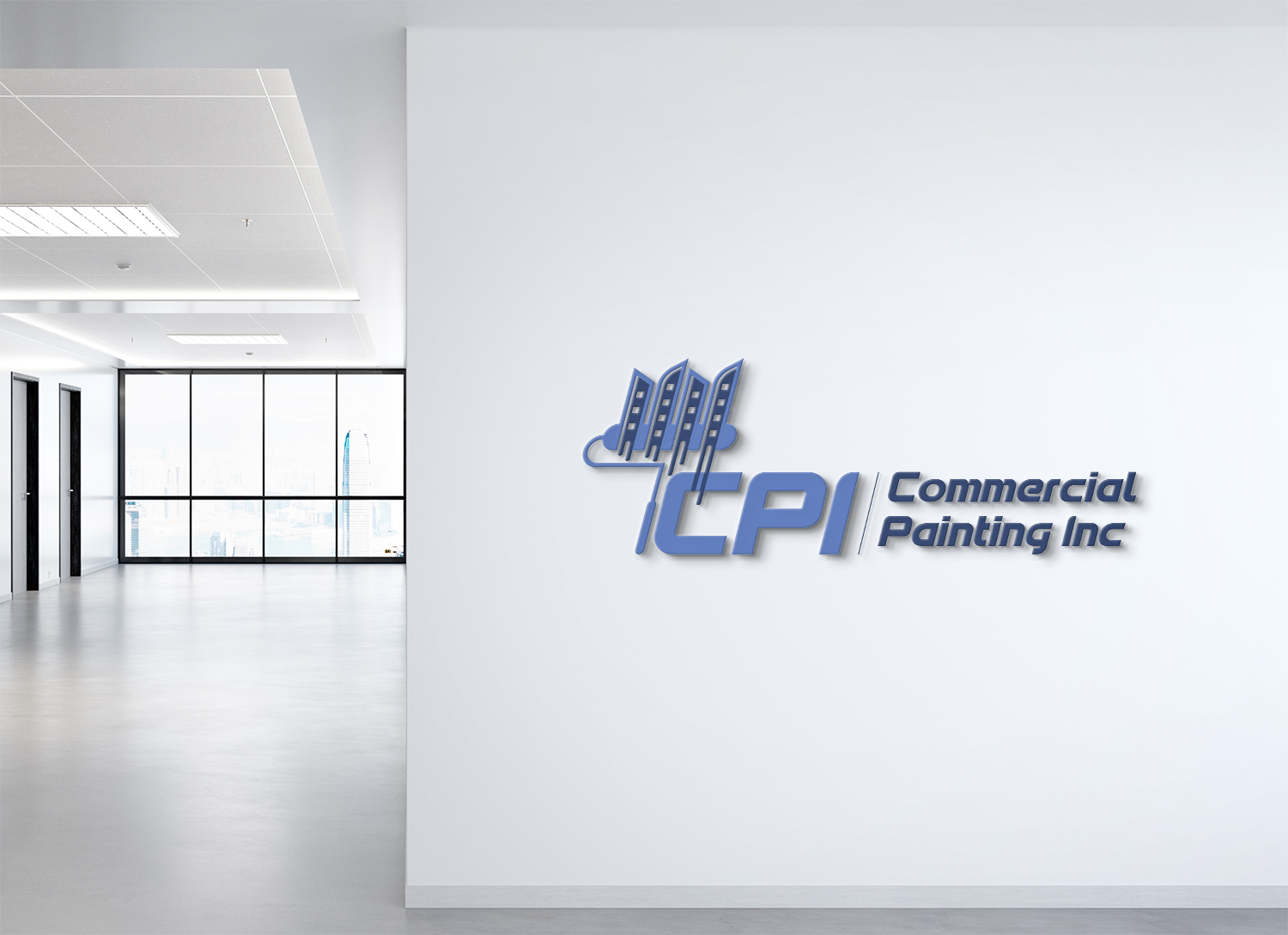 Logo Design by Deziners Zone for Commercial Painting Inc | Design #27171172