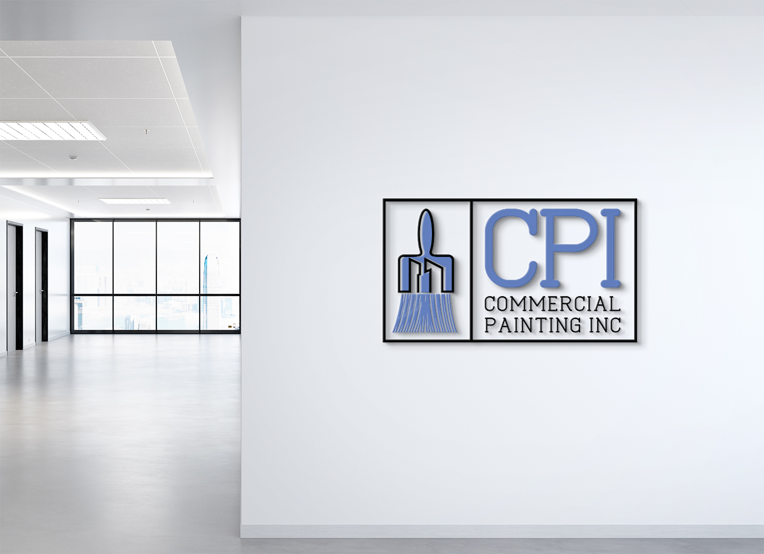 Logo Design by Deziners Zone for Commercial Painting Inc | Design #27171173